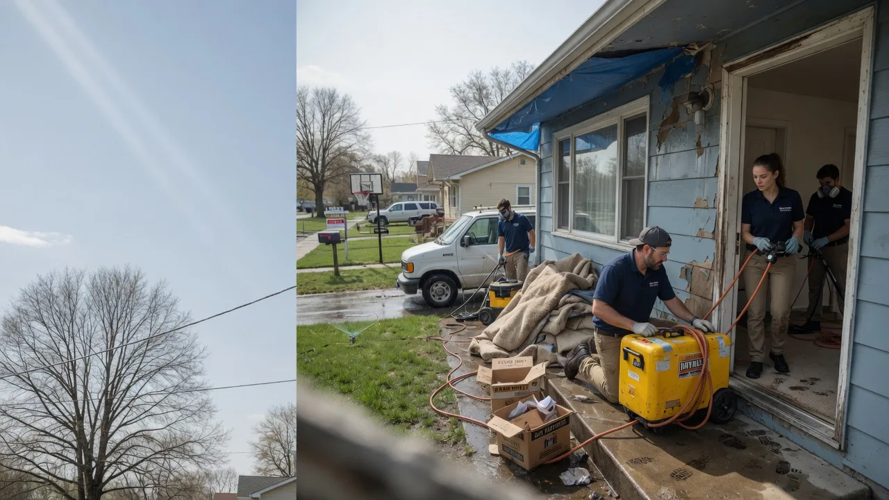 Basement Flood Cleanup in Port Huron, MI near me